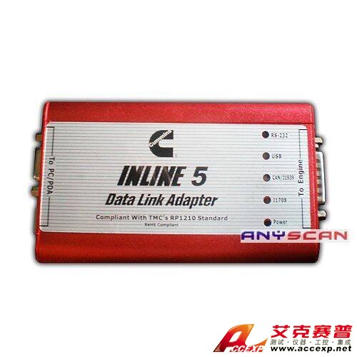 康明斯原廠診斷儀Cummins INLINE 5-康明斯原廠診斷儀Cummins INLINE 5是一款重要的汽車診斷工具，本公司供應康明斯原廠診斷儀Cummins INLINE 5及其他原廠診斷儀，如需康明斯原廠診斷儀Cummins INLINE 5報價，請聯(lián)系客服。