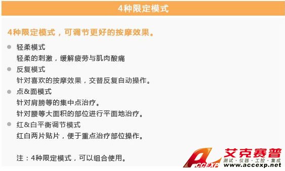 4種限定模式 4種限定模式